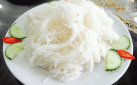 Cách nhận biết bún, phở chứa huỳnh quang độc hại