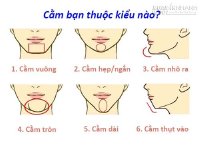 Tướng cằm nói gì về tính cách chủ nhân?