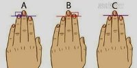 Đọc vị tính cách qua độ dài các ngón tay