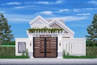 8 mẫu nhà trệt có giá 300 triệu, xây xong đảm bảo nhà đẹp nhất khu phố