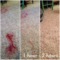 Mẹo vặt tẩy vết son trên thảm, vết cháy bàn bếp