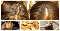 Nhuộm tóc vàng cấp tốc chỉ bằng khoai tây