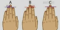 Độ dài ngón tay tiết lộ tính cách của bạn