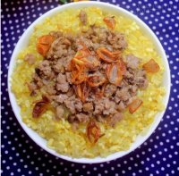 Cách nấu xôi thịt băm cho bữa sáng no nê