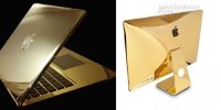 Không thể không thèm trước loạt iMac và Macbook mạ vàng 24k