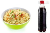 Suýt mất mạng vì ăn mì tôm rồi uống nước có ga