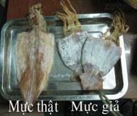 5 tấn khô mực giả vừa bị bắt, cách phân biệt thật giả để tránh ăn phải mực cao su