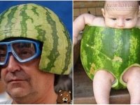 Cười té ghế với những sáng tạo bá đạo từ vỏ dưa hấu