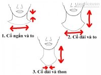 Đoán tính cách chuẩn xác qua hình dáng cổ.