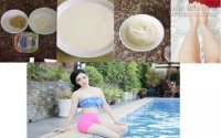 Da mình trắng nõn như sứ nhờ kiên trì dùng bột đậu nành!