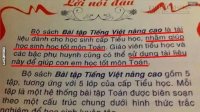 Những lỗi sai ngớ ngẩn trong sách giáo khoa cho học trò