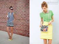 Bí quyết kết hợp trang phục kẻ sành điệu như fashionista