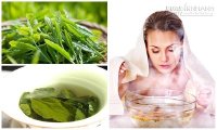 Da sạch mụn, trắng mịn chỉ bằng cách xông hơi với 1 nắm lá bưởi và tía tô