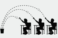 Bắt học trò vo tròn tờ giấy rồi ném vào thùng rác, người thầy này muốn dạy điều gì?