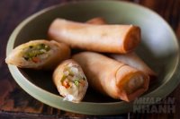 Chả giò chay chống ngán cho bữa cơm tất niên