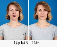 Đánh tan mỡ nọng bằng những động tác cực kì đơn giản