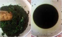 Đầu tuần chi chít mụn và sẹo thâm cuối tuần da mướt mịn không còn một vết nhờ giã nát nắm tía tô với muối theo cách này