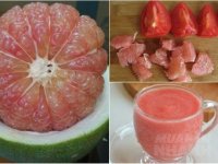 Xay nhuyễn 1 quả cà chua + 3 múi bưởi, cô gái giật mình ngày thứ 2 nặng 58kg xuống còn 52kg hôm thứ 7