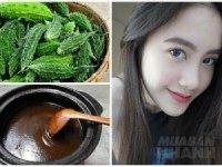 Đun mướp đắng với rượu thế này rồi dùng mỗi tuần, da đẹp bất chấp, kem tiền triệu cũng thua xa