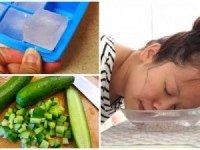 Thái nhỏ quả dưa chuột cho vào chậu nước lạnh để rửa mặt, cô gái sốc sau khi thấy kết quả xảy ra