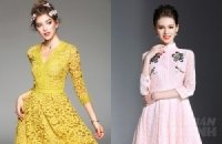 Những mẫu váy ren thanh lịch ăn gian tuổi cho quý cô công sở U40