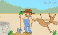 Con lừa già và người nông dân