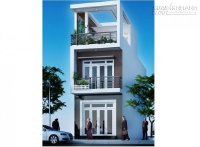Mẫu nhà ống đẹp 2 tầng 1 tum