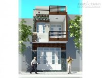Mẫu nhà ống đẹp 2 tầng