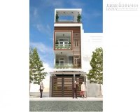 Mẫu nhà ống đẹp 3 tầng