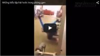 Những kiểu tập hài hước trong phòng gym