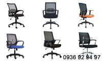 Nơi bán ghế xoay nhân viên văn phòng lưng lưới giá rẻ tại HCM