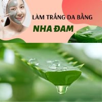 20 công thức làm trắng da mặt bằng nha đam