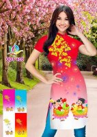 Áo dài cách tân in 3D cho Xuân 2018