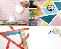 Những ý tưởng sơn tường nghệ thuật tuy đơn giản nhưng siêu đẹp độc đáo