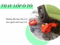 Hướng dẫn thay lốp ô tô cho người mới mua ô tô