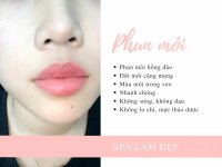 Có nên phun môi không?