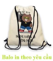 Sản xuất balo dây rút giá rẻ HCM
