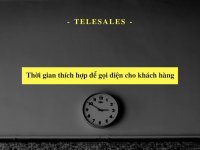 Thời gian thích hợp để gọi điện cho khách hàng