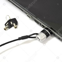 Dây khóa chống trộm Laptop cổng USB Model: UPG-HR-C980