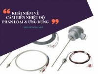 Khái niệm về cảm biến nhiệt độ, phân loại và ứng dụng