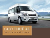 Cho thuê xe du lịch 16 chỗ TPHCM