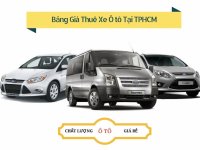 Bảng giá thuê xe ô tô tại TPHCM