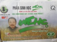 Những điều chưa biết về phân sinh học WEHG – 100% Thảo mộc thiên nhiên