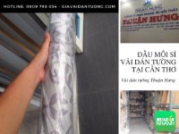 Vải dán tường cao cấp mới nhất tại Cần Thơ - Đại lý cung cấp uy tín vải dán tường sợi thủy tinh