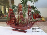 Vị trí đặt thuyền buồm phong thủy bằng gỗ giúp gia chủ gặt hái nhiều thành công