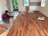 Dán sàn giả gỗ