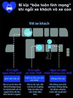 Các chỗ ngồi an toàn khi đi ô tô để tránh thiệt mạng khi tai nạn