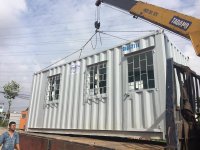 Giá của một container văn phòng có toilet là bao nhiêu?