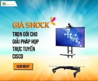 Chương trình giảm giá trọn bộ thiết bị hội nghị truyền hình Cisco cuối cùng trong năm 2017