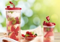 Member Kit - Slim Beauty Tupperware Detox thanh lọc cơ thể bằng dâu tây và dưa hấu